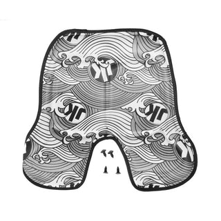 (1x) Seat Pad; Wave Design
(4x) Pine-Tree Clip Rivets