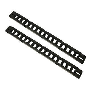 71822, 15" pair of foot rails, version three