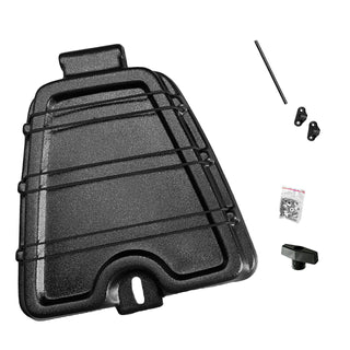 Liska center console hatch cover and hardware