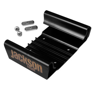 close up of ketch board holder with Jackson Kayak logo and mounting hardware