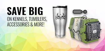 save big on select kennels, tumblers and other acccessories