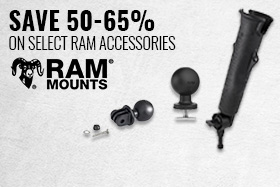 up to 65% off select ram accessories