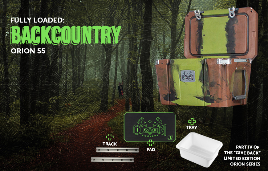 orion limited edition backcountry coolers series