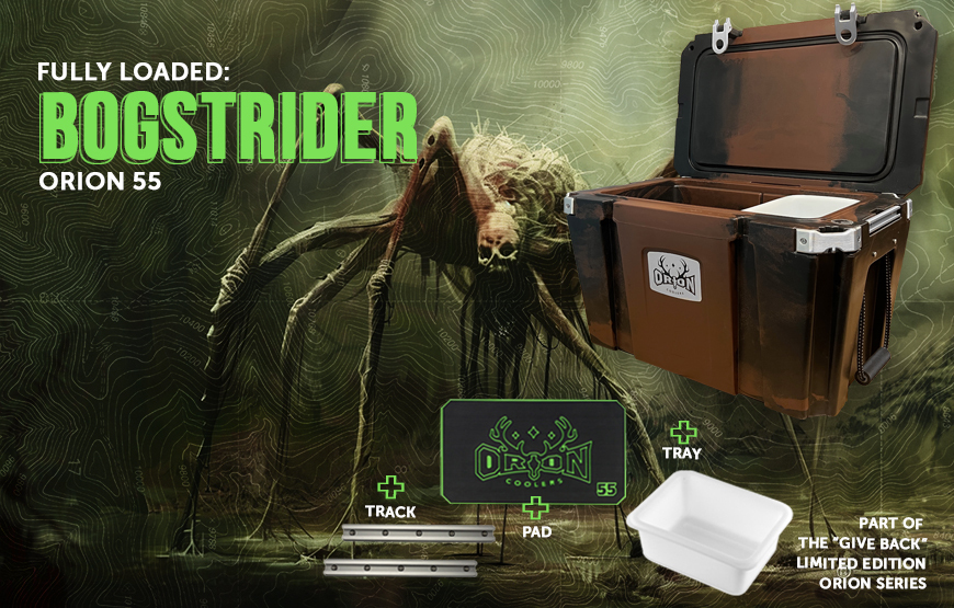 orion limited edition Bogstrider coolers series